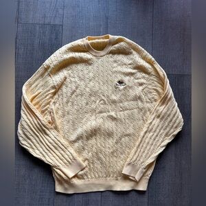 Duck & Hyde cable knit sweater size L